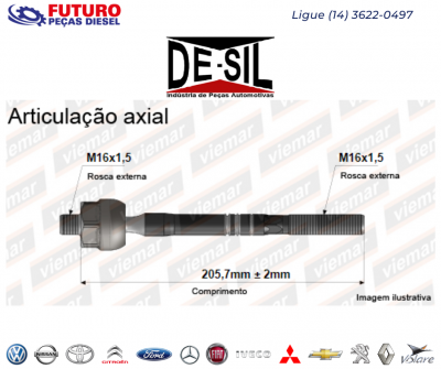 ARTICULACAO AXIAL PAJERO FULL 01/07